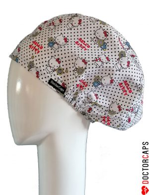 gorro-quirofano-hello-kitty-tenista