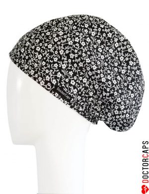 gorro quirofano flores