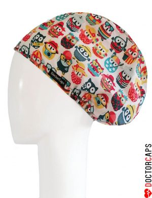 GORRO QUIROFANO BUHOS